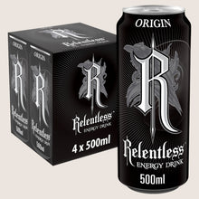 Relentless Origin Energy Drink Refreshing 4 x 500ml