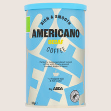 ASDA Americano Decaf Coffee Decaffeinated 100g