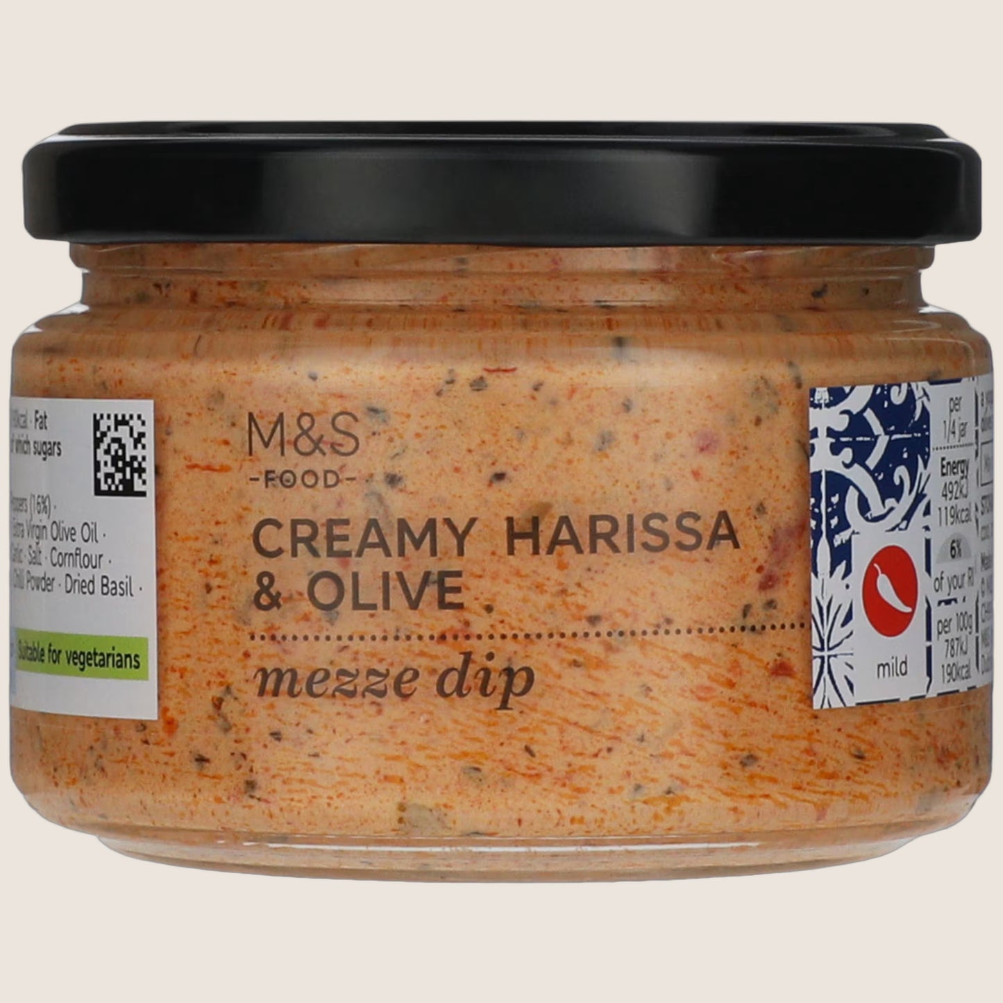 M&S Creamy Harissa And Olive 250 g