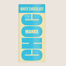 M&S Choc Marks White Chocolate 180 g