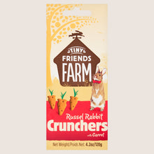 Tiny Friends Farm Russel Rabbit Crunchers With Carrot Nutritionally Complete 120g