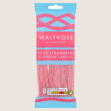Waitrose Fizzy Strawberry Flavour Lances Quality Choice 65G