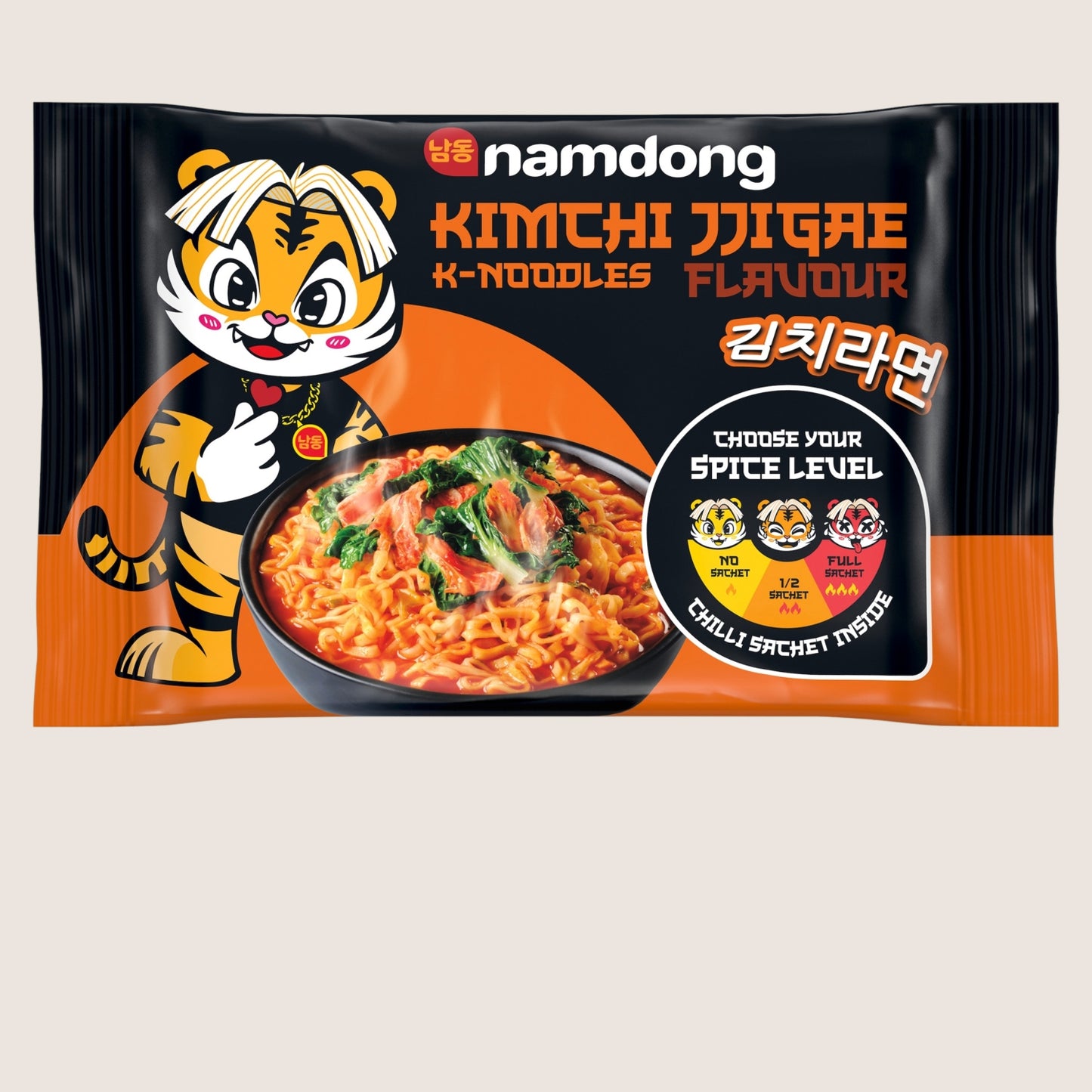 Namdong Kimchi Jjigae Instant Noodles Vegan Friendly 120 g