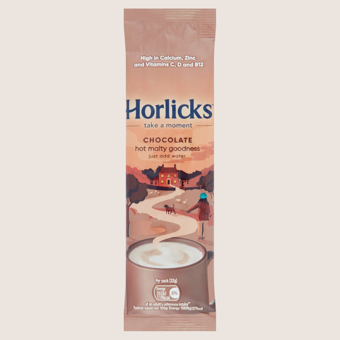 Horlicks Chocolate No Artificial Additives 32g