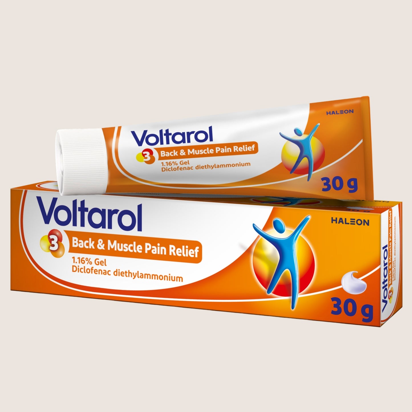 Voltarol Back & Muscle Pain Relief 1.16% Gel