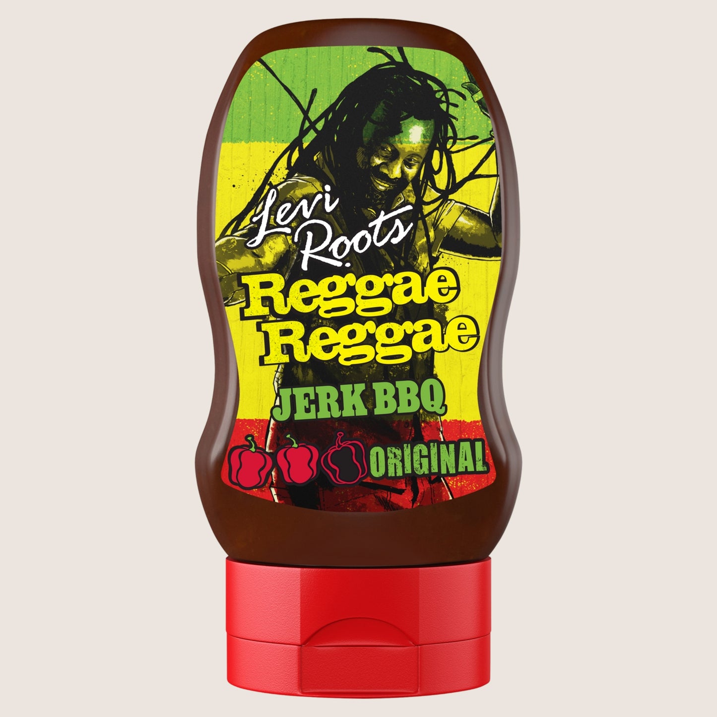 Levi Roots Reggae Reggae Jerk Bbq Sauce No Artificial Additives 330g