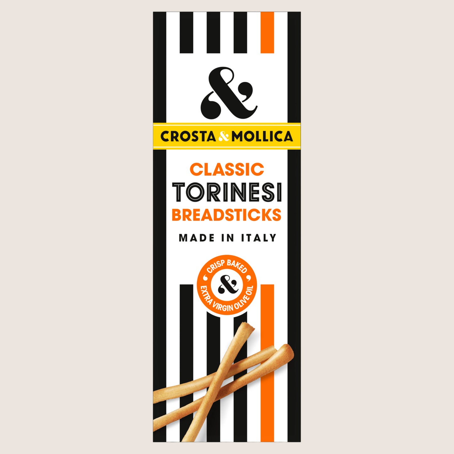 Crosta & Mollica Classic Torinesi Breadsticks Free From Artificial Additives 120g