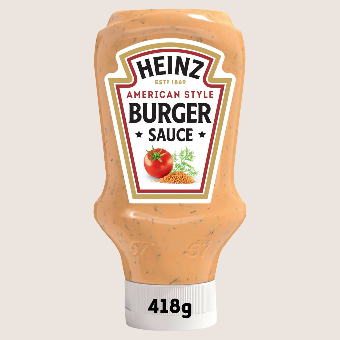 Heinz American Style Burger Sauce No Artificial Additives 418g