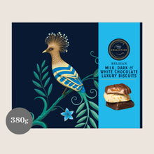 M&S Belgian Milk, Dark & White Chocolate Luxury Biscuits 380 g