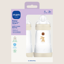 MAM Easy Start Bottle Anti-Colic Bottle 2+ Months Gentle Formula 2 x 260 ml