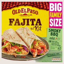 Old El Paso Smoky BBQ Fajita Kit Family Pack Vegan Friendly 750g