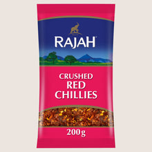 Rajah Red Chillies Crushed Spices No Artificial Additives 200g