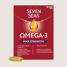 Seven Seas Omega-3 Fish Oil Max Strength & Vit D