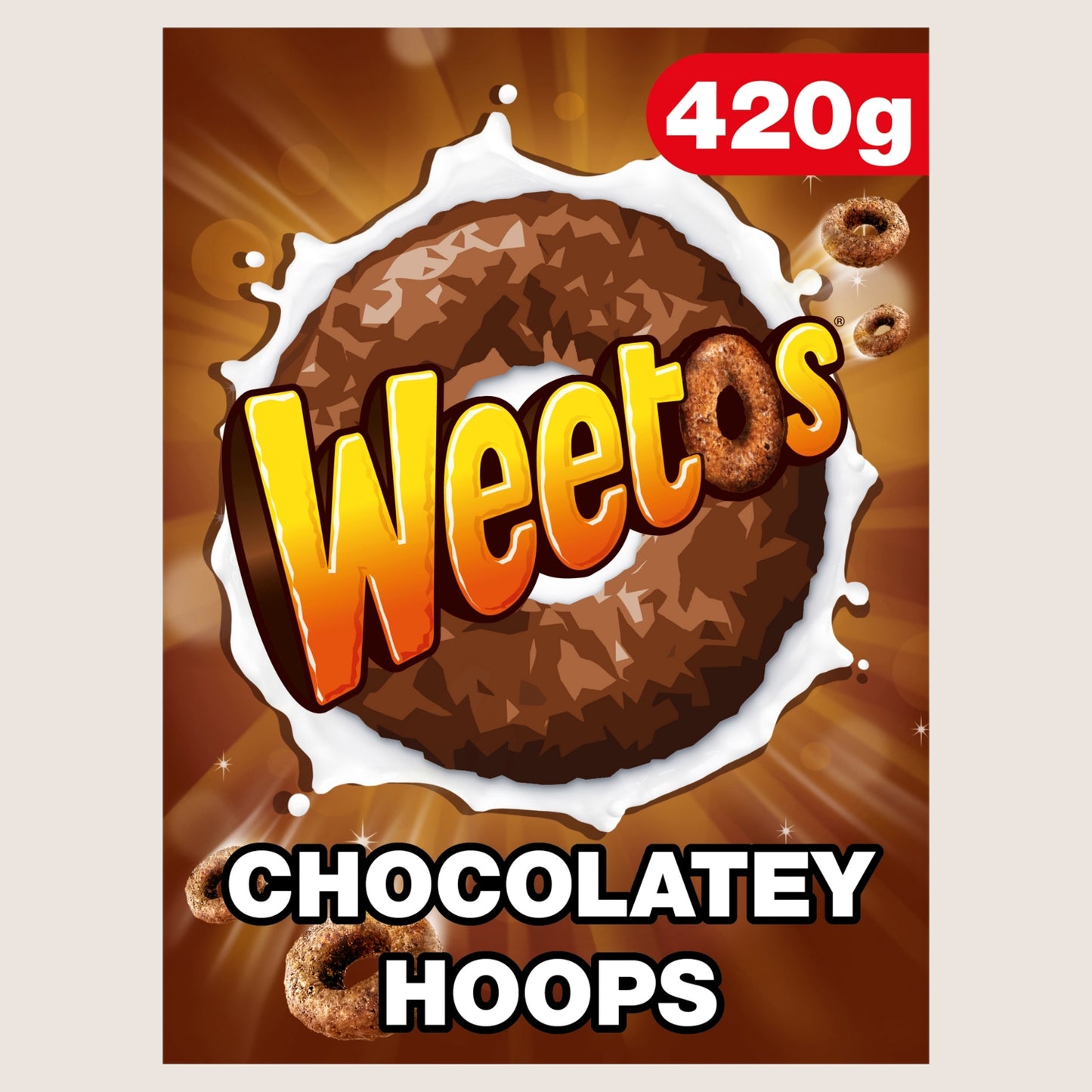 Weetos Chocolatey Hoops Wholegrain 420g
