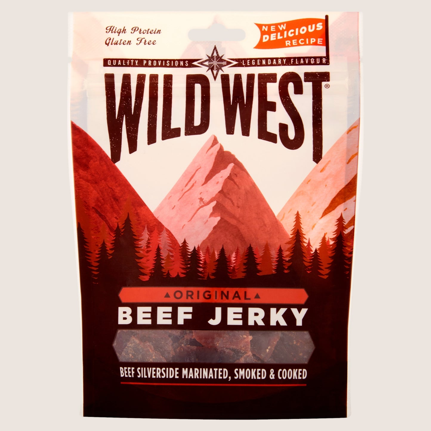 Wild West Original Beef Jerky Gluten Free 60g