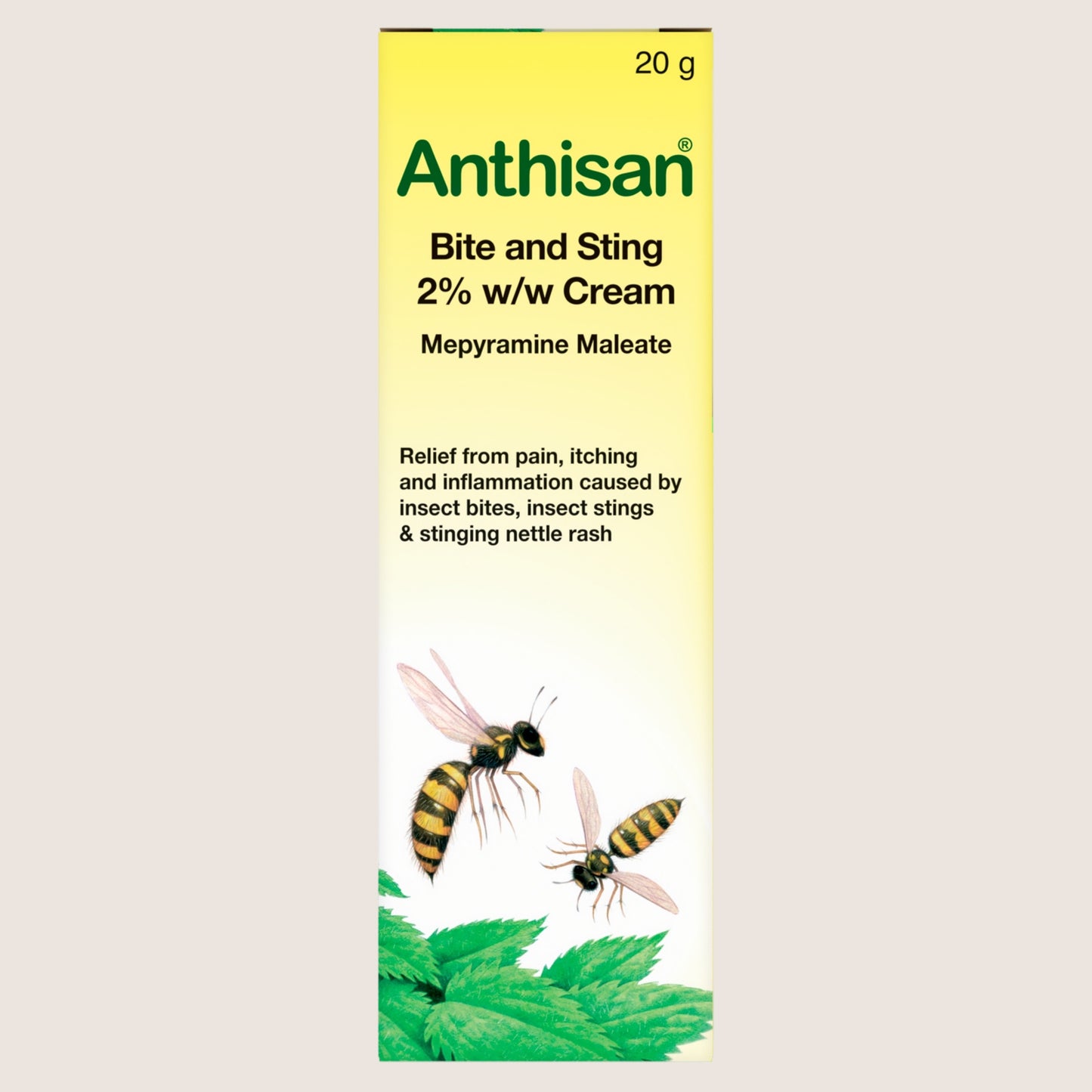 Anthisan Mepyramine Maleate Bite and Sting 2% w/w Cream