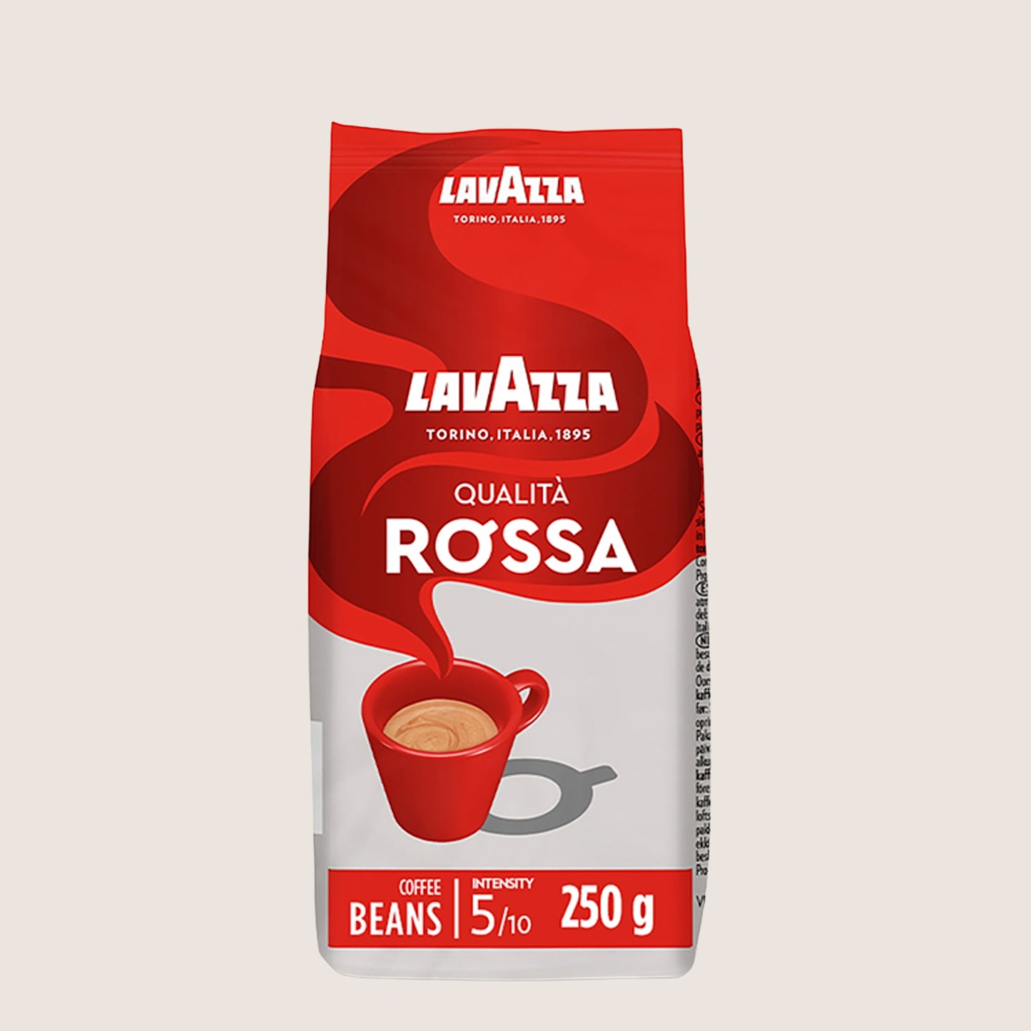 Lavazza Qualità Rossa Coffee Beans No Artificial Additives 250g