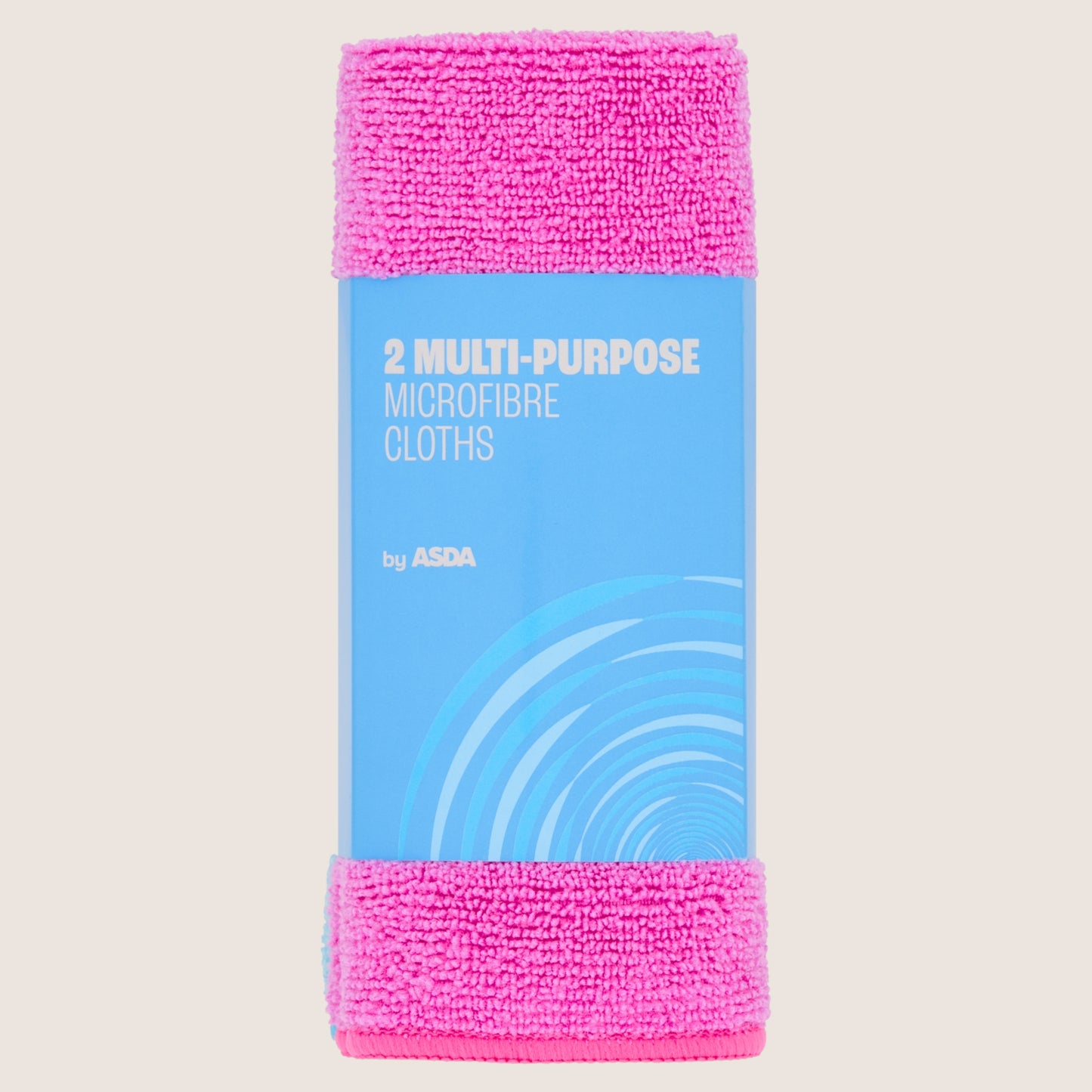 ASDA 2 Multi-Purpose Microfibre Cloths