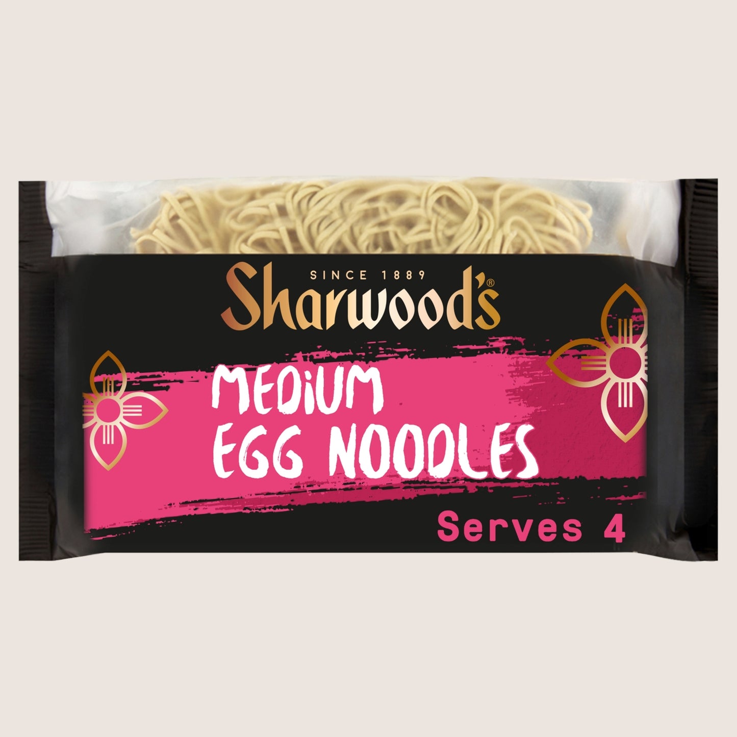 Sharwood's Medium Egg Noodles No Artificial Additives 226g