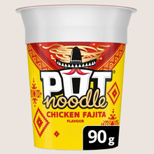 Pot Noodle Chicken Fajita Instant Noodles Vegan Friendly 90 g