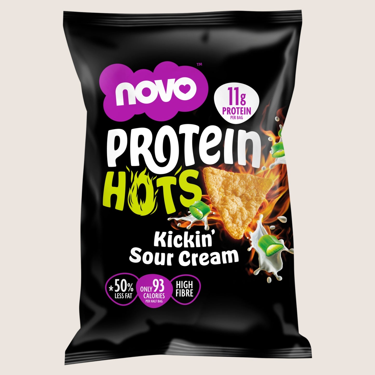Novo Protein Hots Kickin' Sour Cream