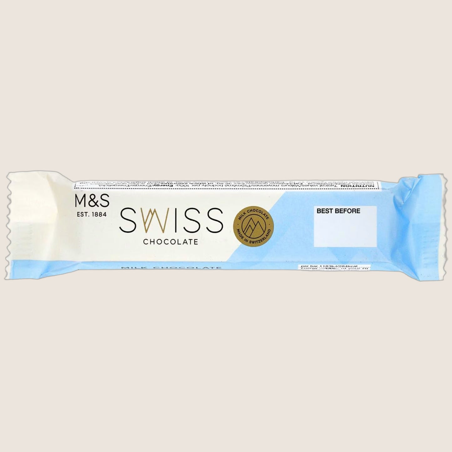 M&S Swiss Extra Fine Milk Chocolate 50 g