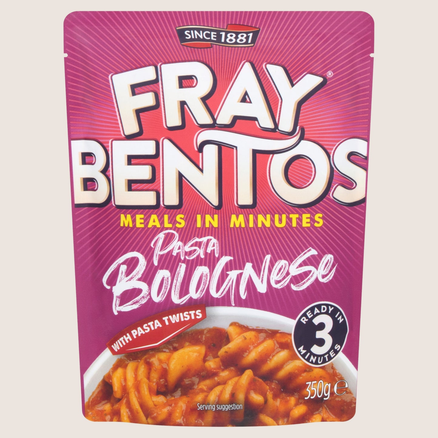 Fray Bentos Pasta Bolognese Ready in Minutes 350g