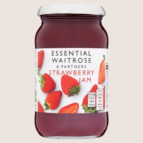 Waitrose strawberry jam Everyday Flavour 454G