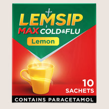 Lemsip Max Cold & Flu Lemon 10 Sachets