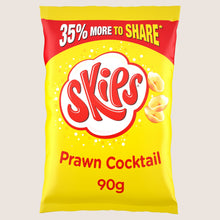 Skips Prawn Cocktail Sharing Crisps No Artificial Additives 90g
