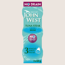 John West Tuna Steak with a Little Brine High in Protein 3 x 60g