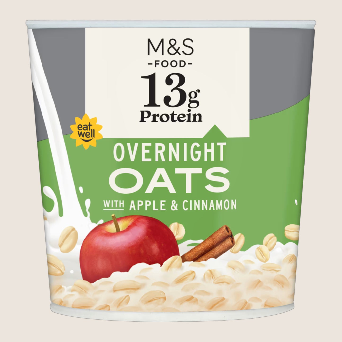 M&S Overnight Oats With Apple And Cinnamon 70 g