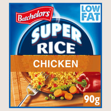 Batchelors Super Rice Chicken Flavour packet rice No Artificial Additives 90g
