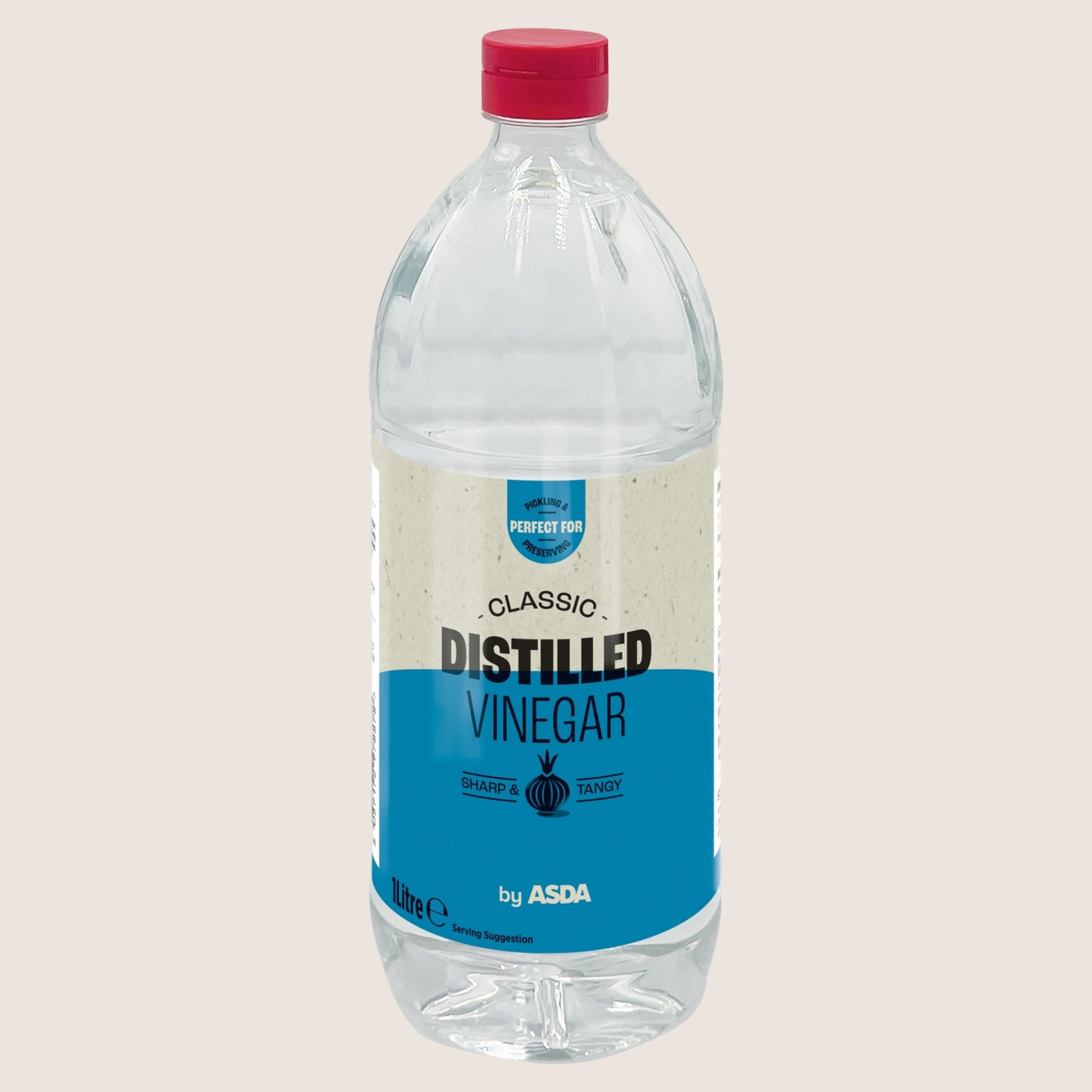 ASDA Classic Distilled Vinegar 1 Litre No Artificial Additives