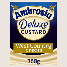 Ambrosia Deluxe Custard Dessert Carton No Artificial Additives 750g