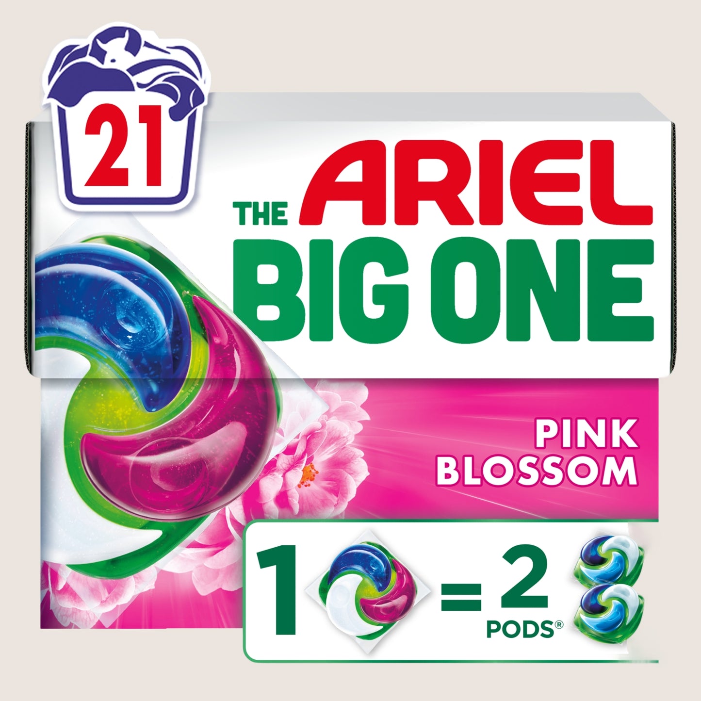 Ariel The Big One PODS, 21 Pink Blossom