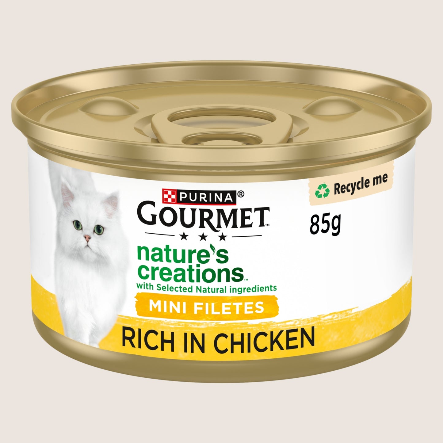 Gourmet Nature's Creations Chicken Wet Cat Food With Taurine 85g