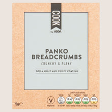 Cook by ASDA Cook Panko Breadcrumbs No Artificial Additives 70g