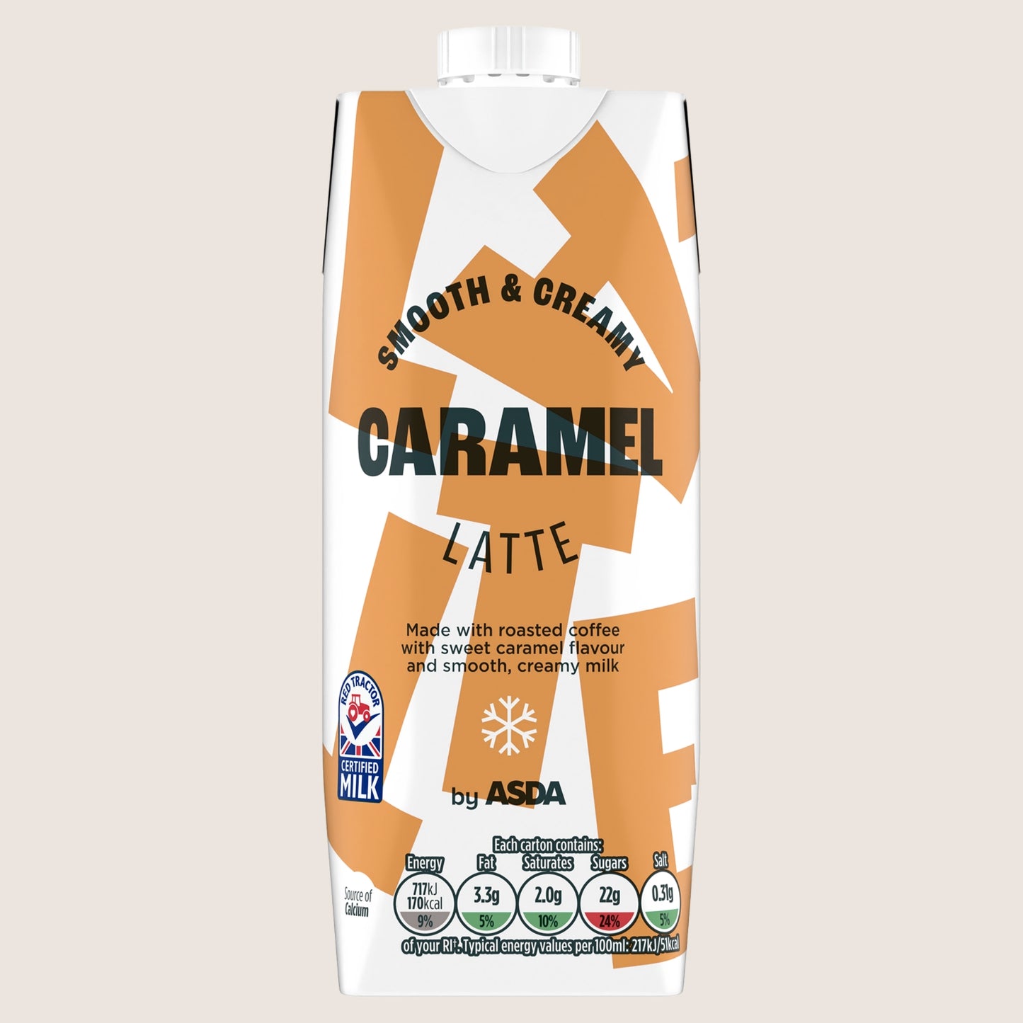 ASDA Caramel Latte Rainforest Alliance Certified 330ml