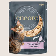 Encore Cat Food Tuna with Prawn Pouch With Omega Oils 70g