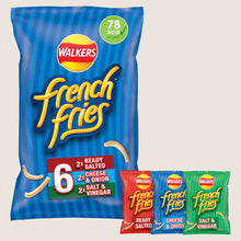 Walkers French Fries Variety Snacks Multipack 6x18g