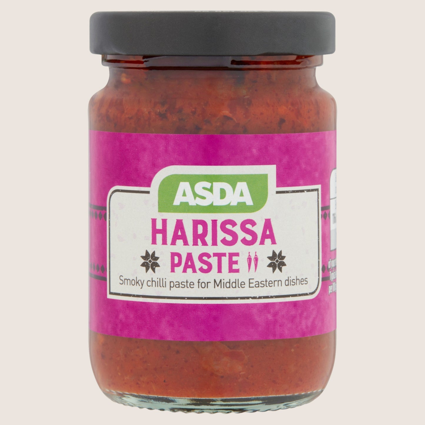 ASDA Harissa Paste No Artificial Additives 90g