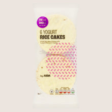 ASDA 6 Yogurt Rice Cakes Free From Artificial Additives 90g