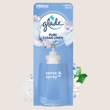 Glade Sense & Spray Air Freshener Refill Clean Linen 18ml