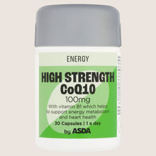 ASDA High Strength CoQ10 100mg 30 Capsules