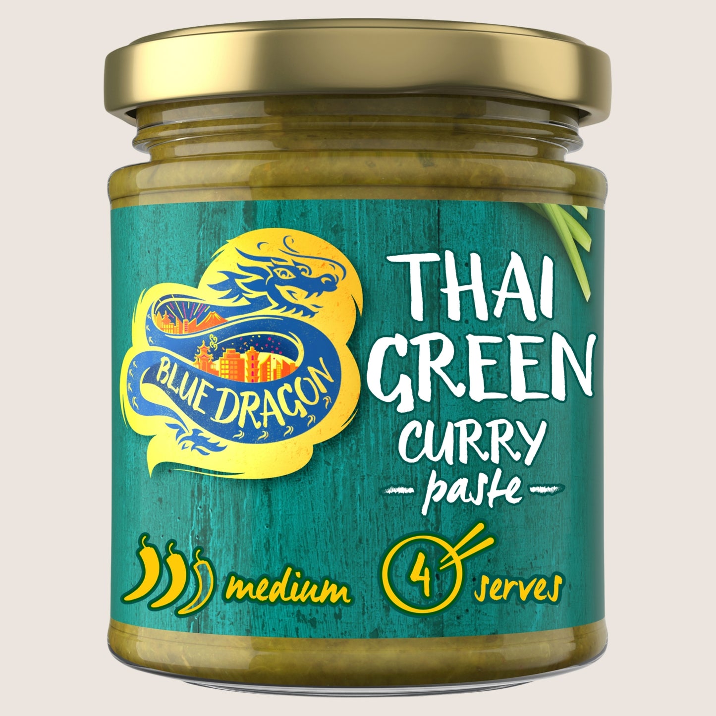 Blue Dragon Thai Green Curry Paste No Artificial Additives 170g