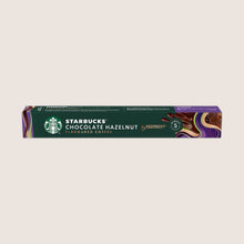 Starbucks STARBUCKS® Chocolate Hazelnut by Nespresso® Coffee Pods, STARBUCKS® Blonde Roast, Box of 10 No Artificial Additives 51g
