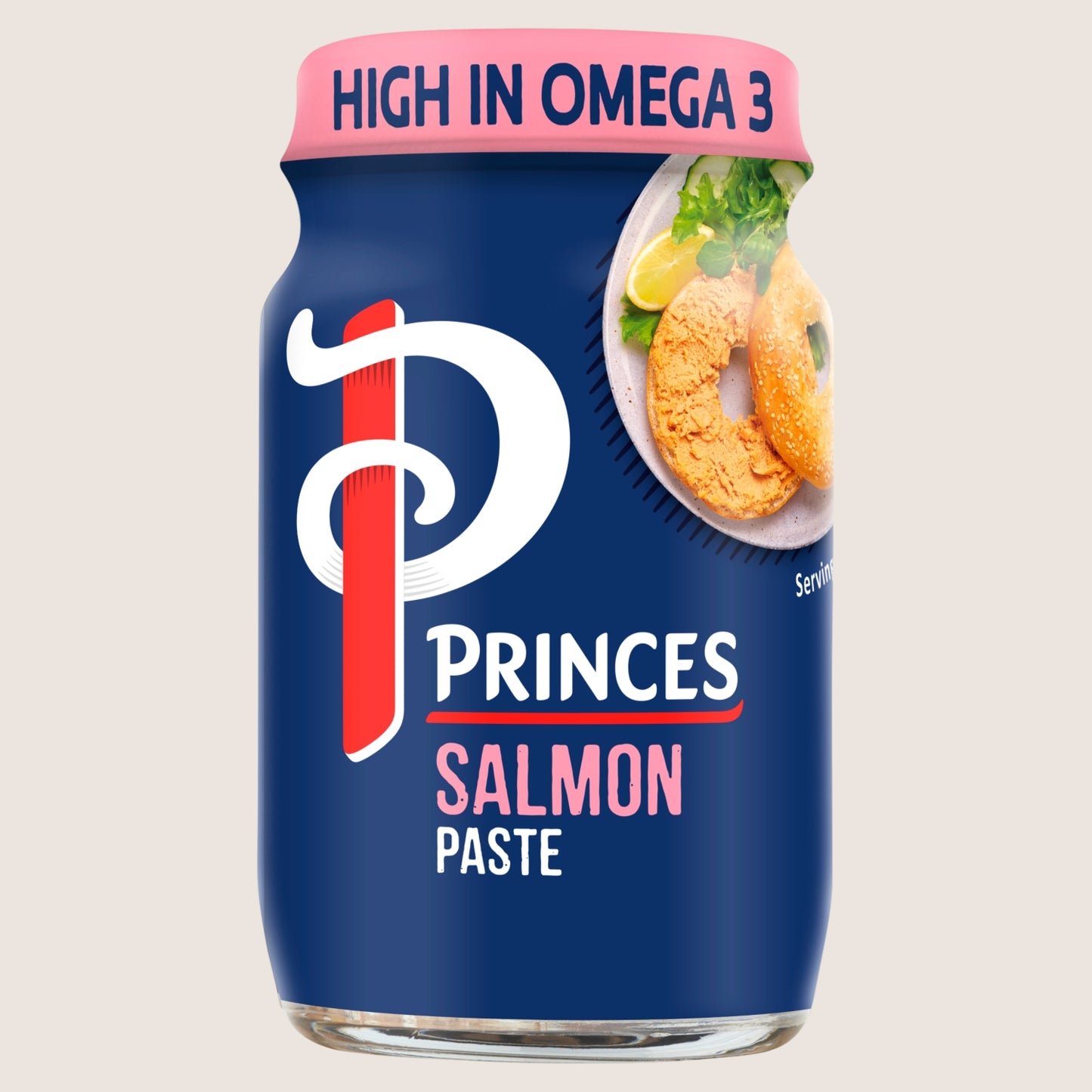 Princes Salmon Paste No Artificial Additives 75g