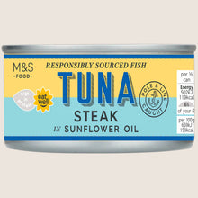 M&S Tuna Steak In Sunflower Oil 200 g