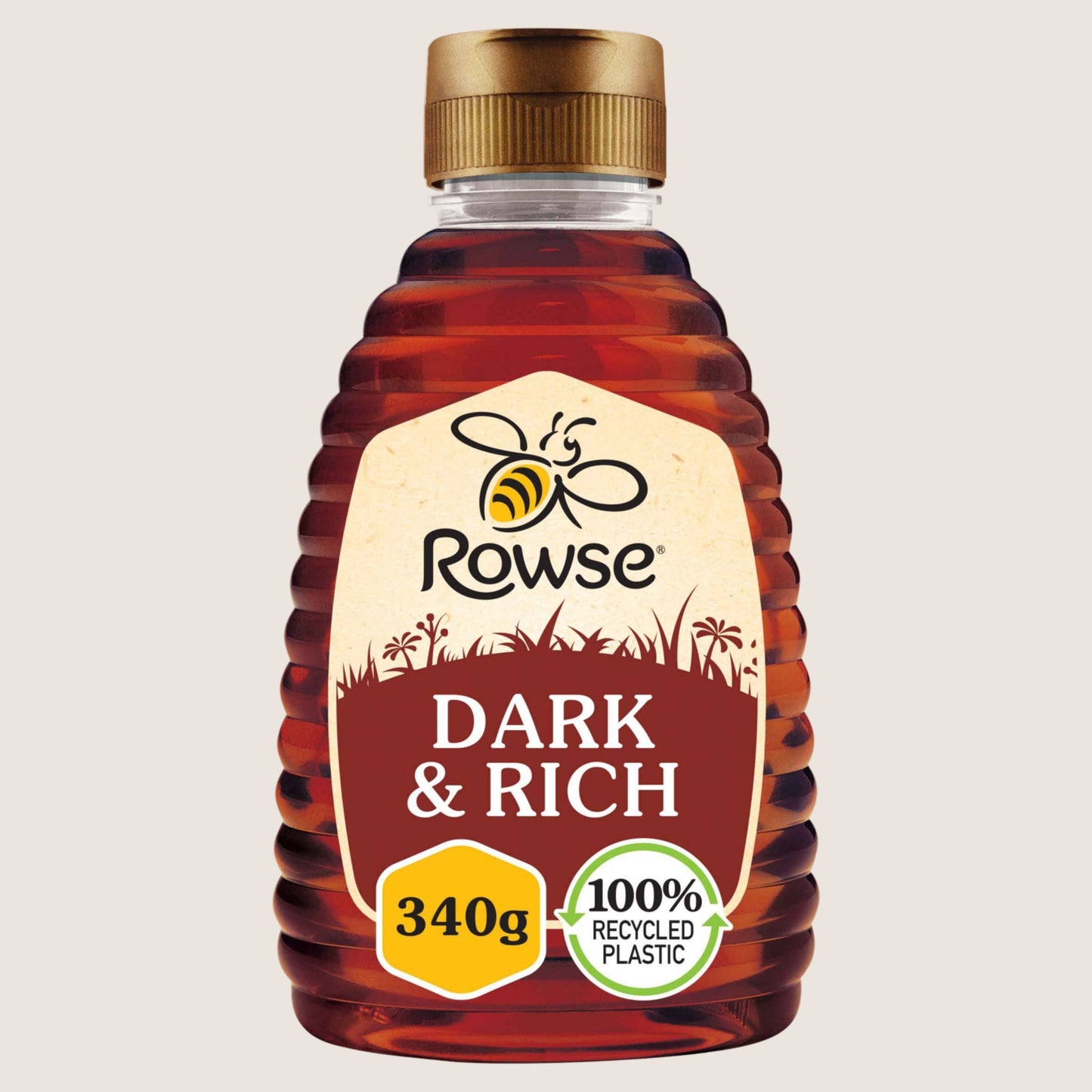 Rowse Rowse Dark & Rich Honey No Artificial Additives 340g